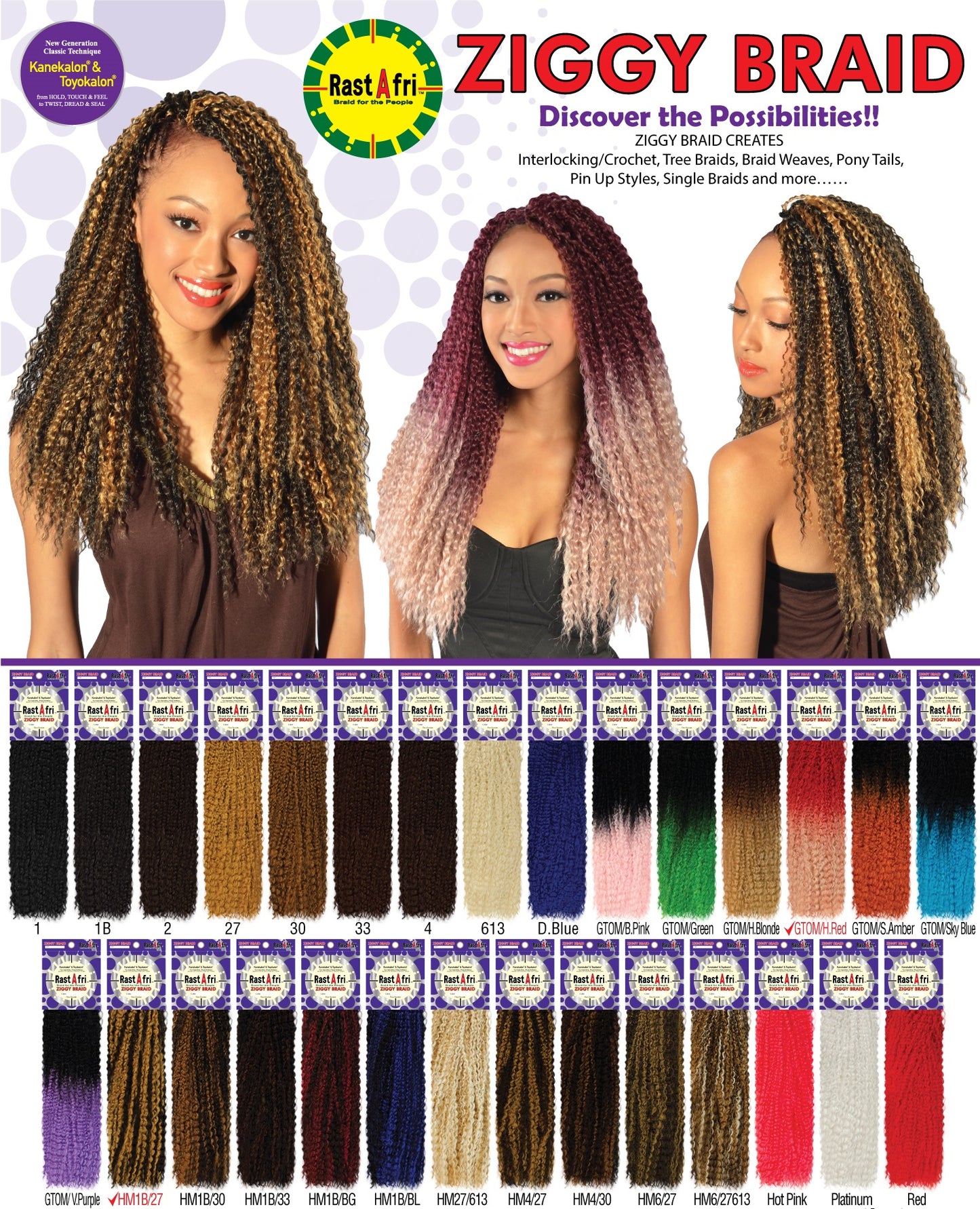 RastAfri ZIGGY BRAID