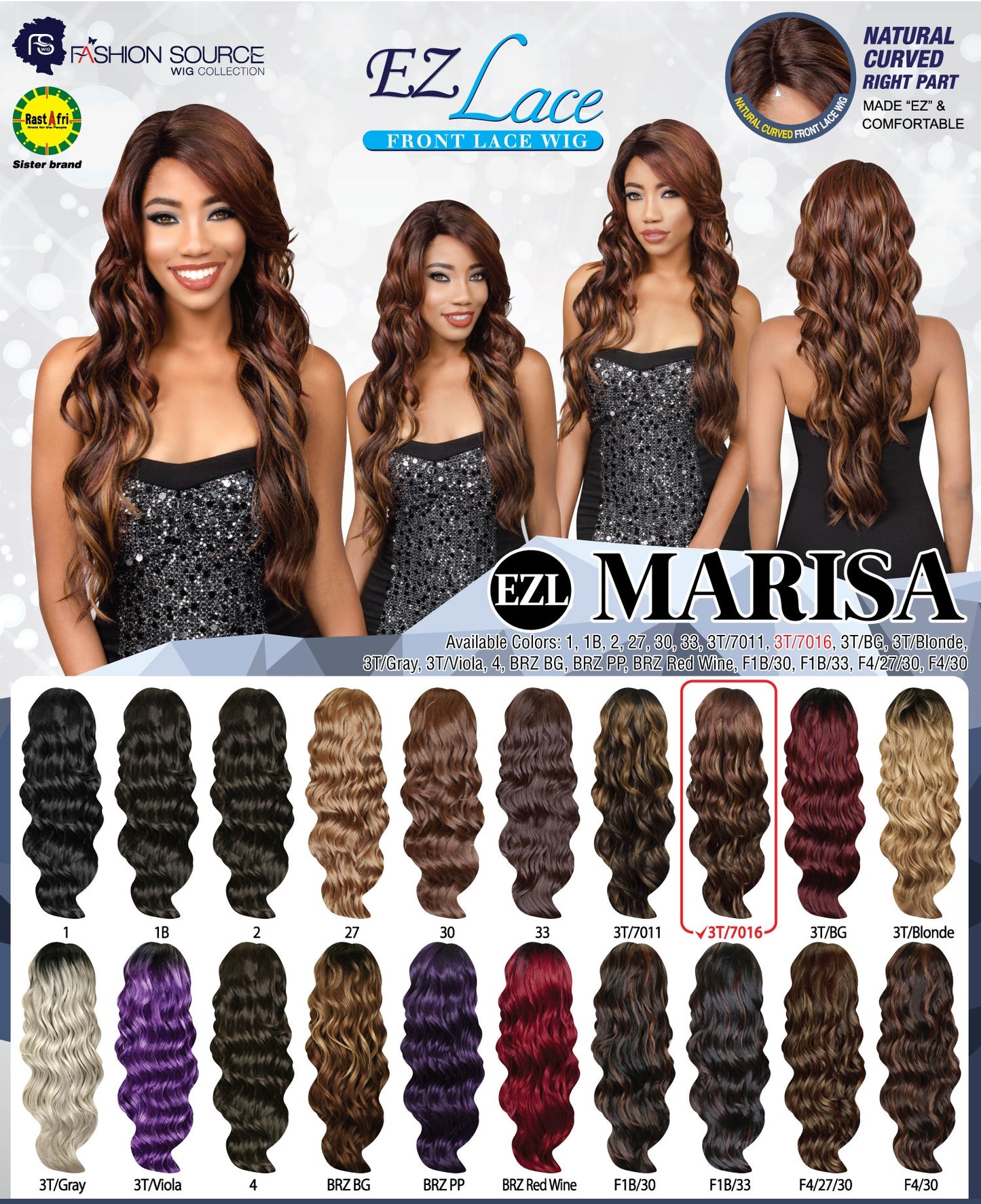 Fashion Source Lace wig EZL-MARISA