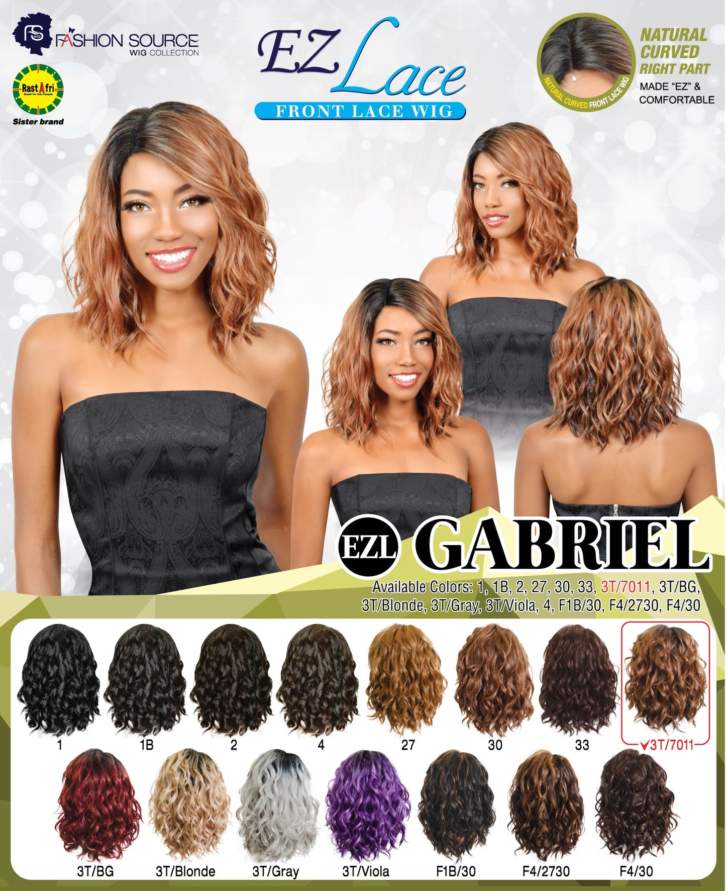 Fashion Source Lace wig EZL-Gabriel