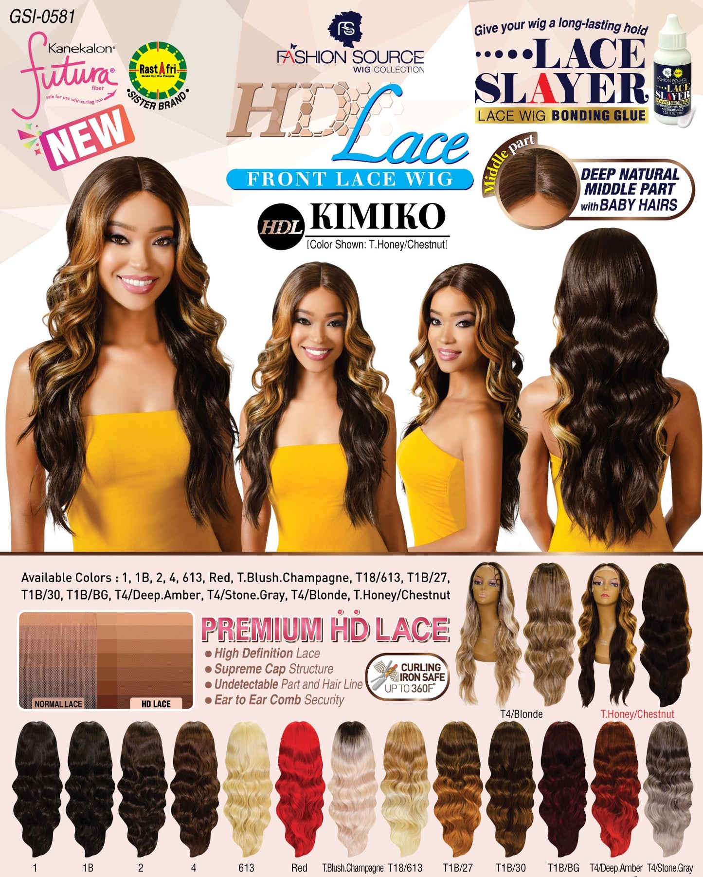 Fashion Source HD Lace wig HDL-KIMIKO