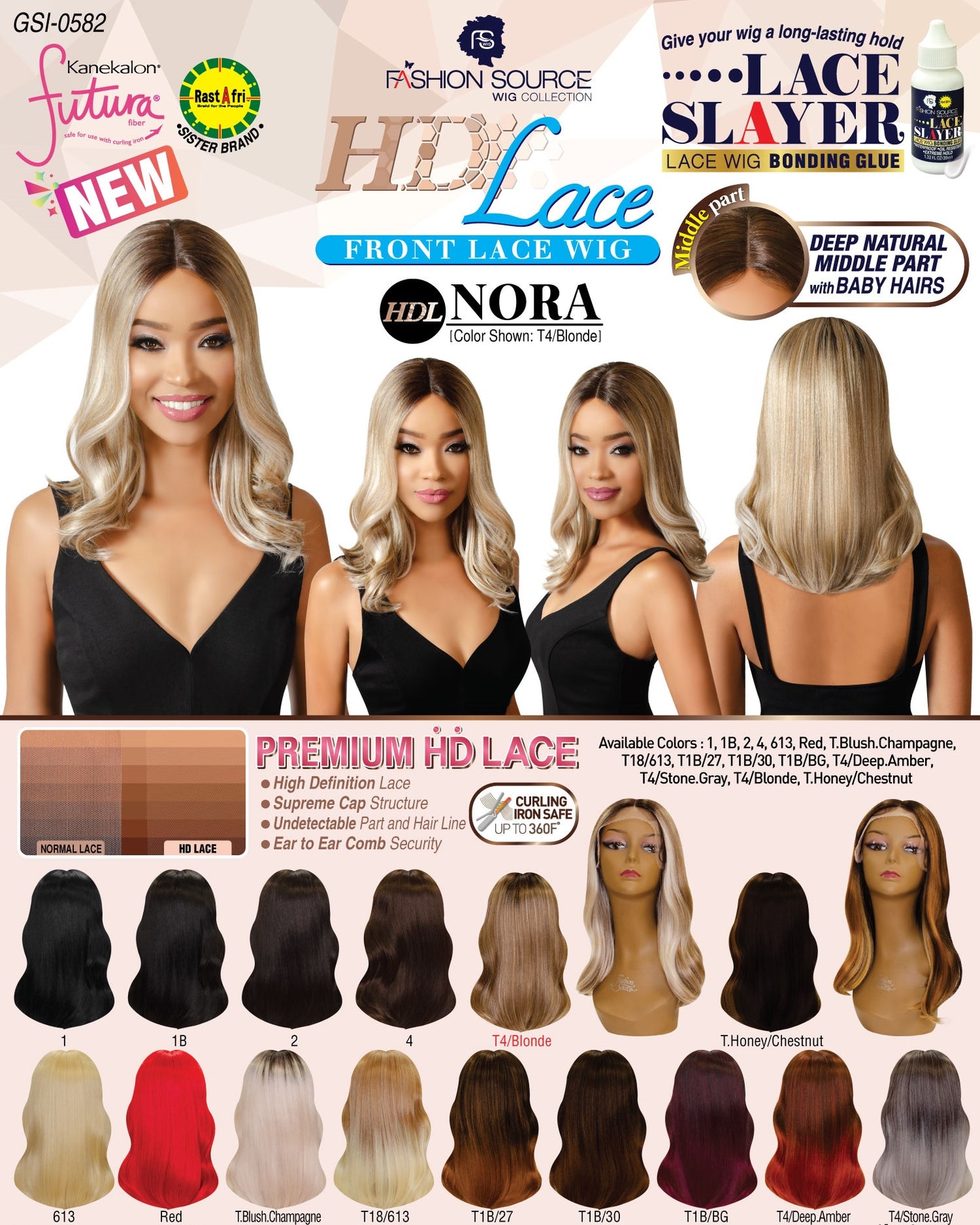 Fashion Source HD Lace wig HDL-NORA