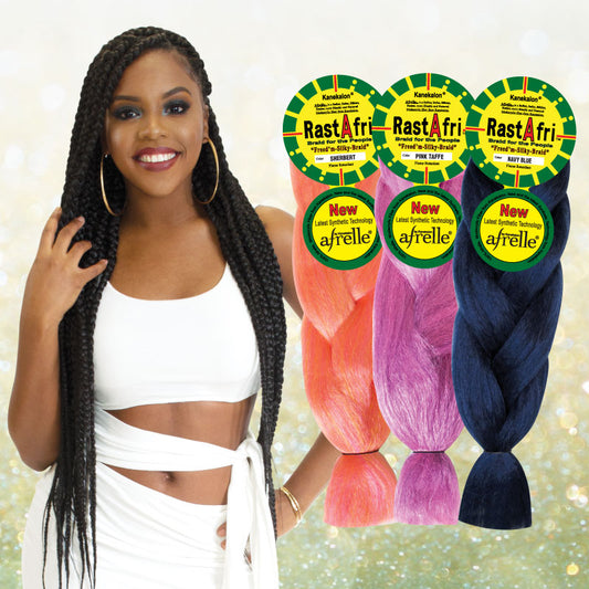 RastAfri Freed'm Silky Braid - 52"