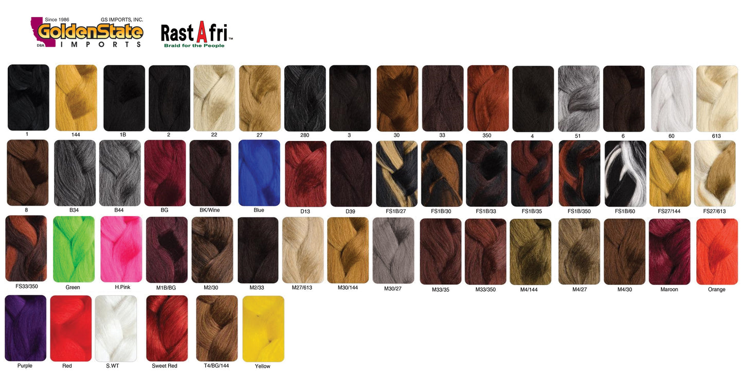 RastAfri Yaky Braid