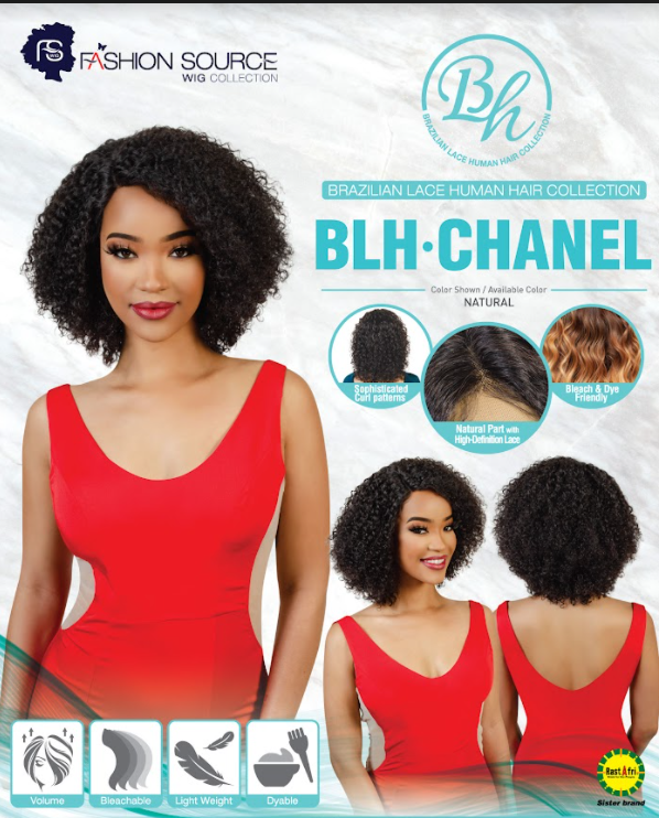 Fashion Source Brazilian Human Hair Lace Wig BLH-CHANEL