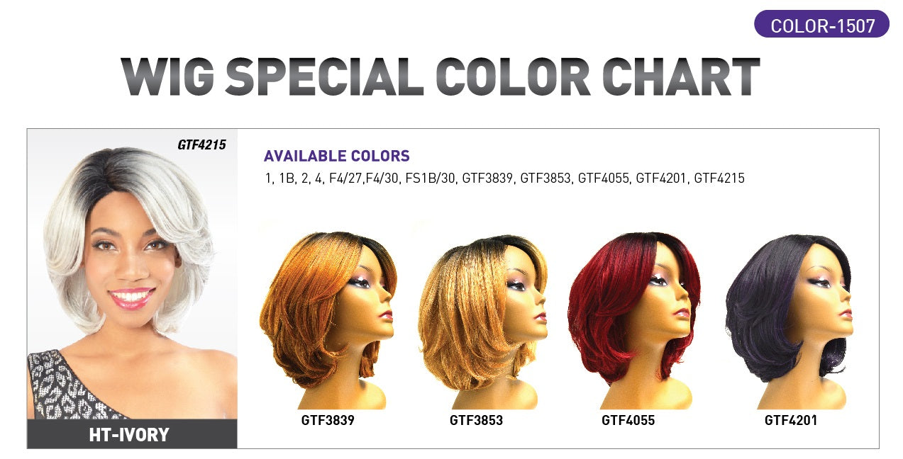 Fashion Source High Temperature Full wig HT-IVORY