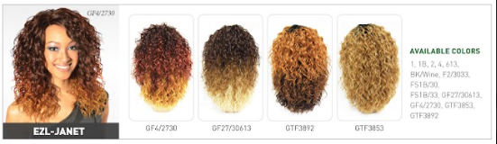 Fashion Source Lace wig EZL-JANET