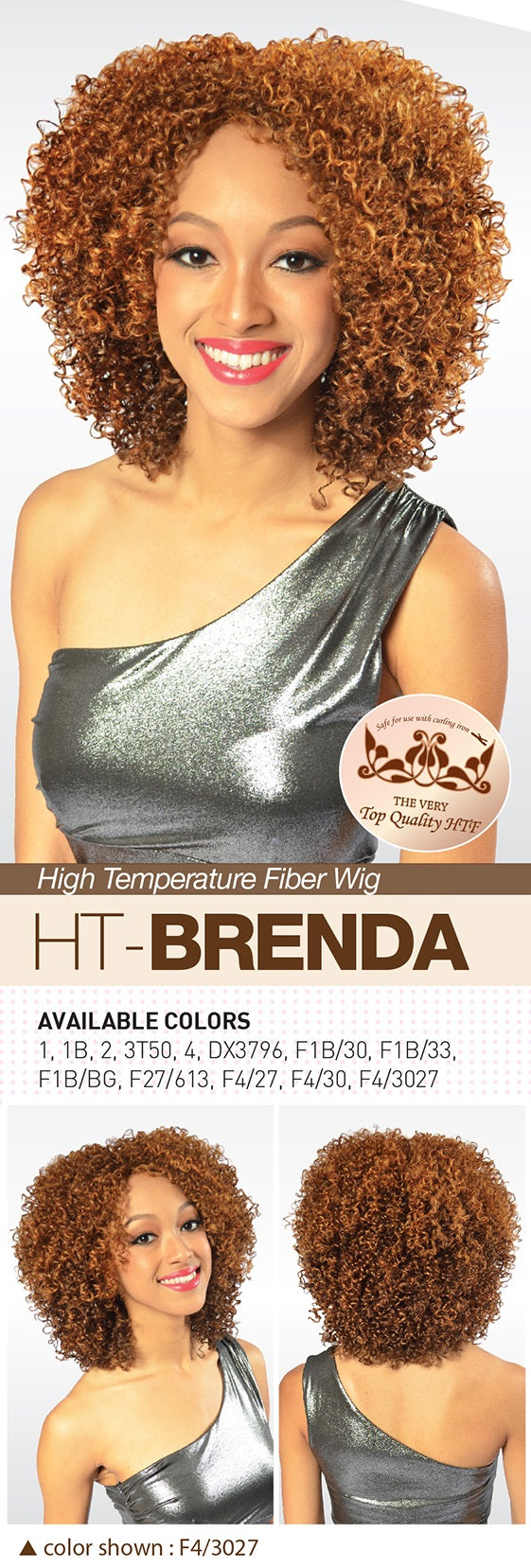 Fashion Source High Temperature Full wig HT-BRENDA