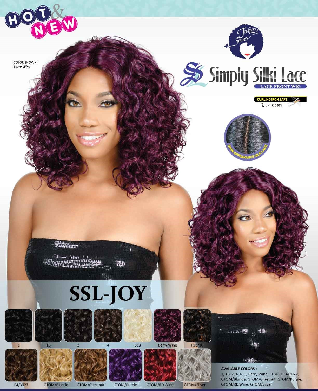 Fashion Source Simply Silk Lace wig SSL-JOY