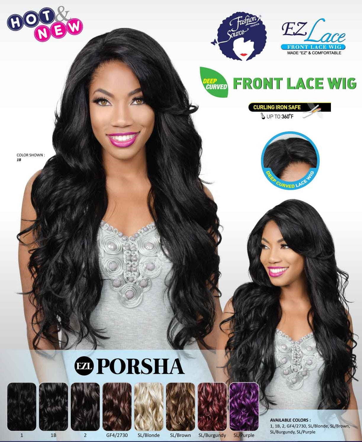 Fashion Source Lace wig EZL-Porsha