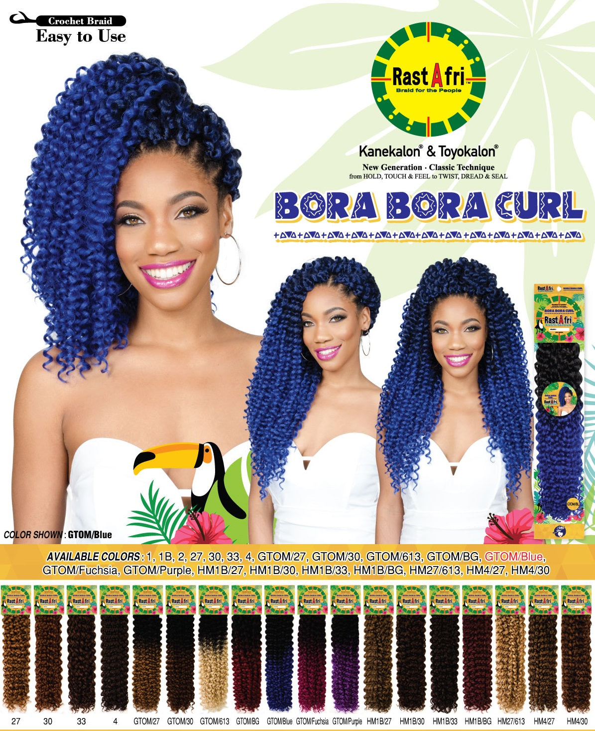 RastAfri Bora Bora Curl