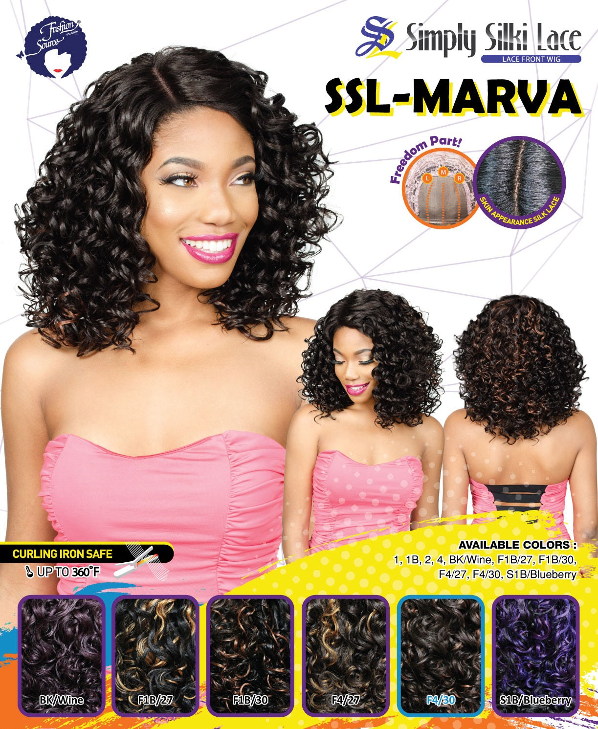 Fashion Source Simply Silk Lace wig SSL-MARVA