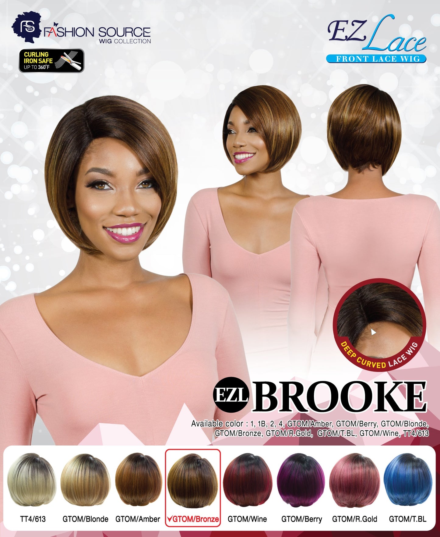 Fashion Source Lace wig EZL-BROOKE