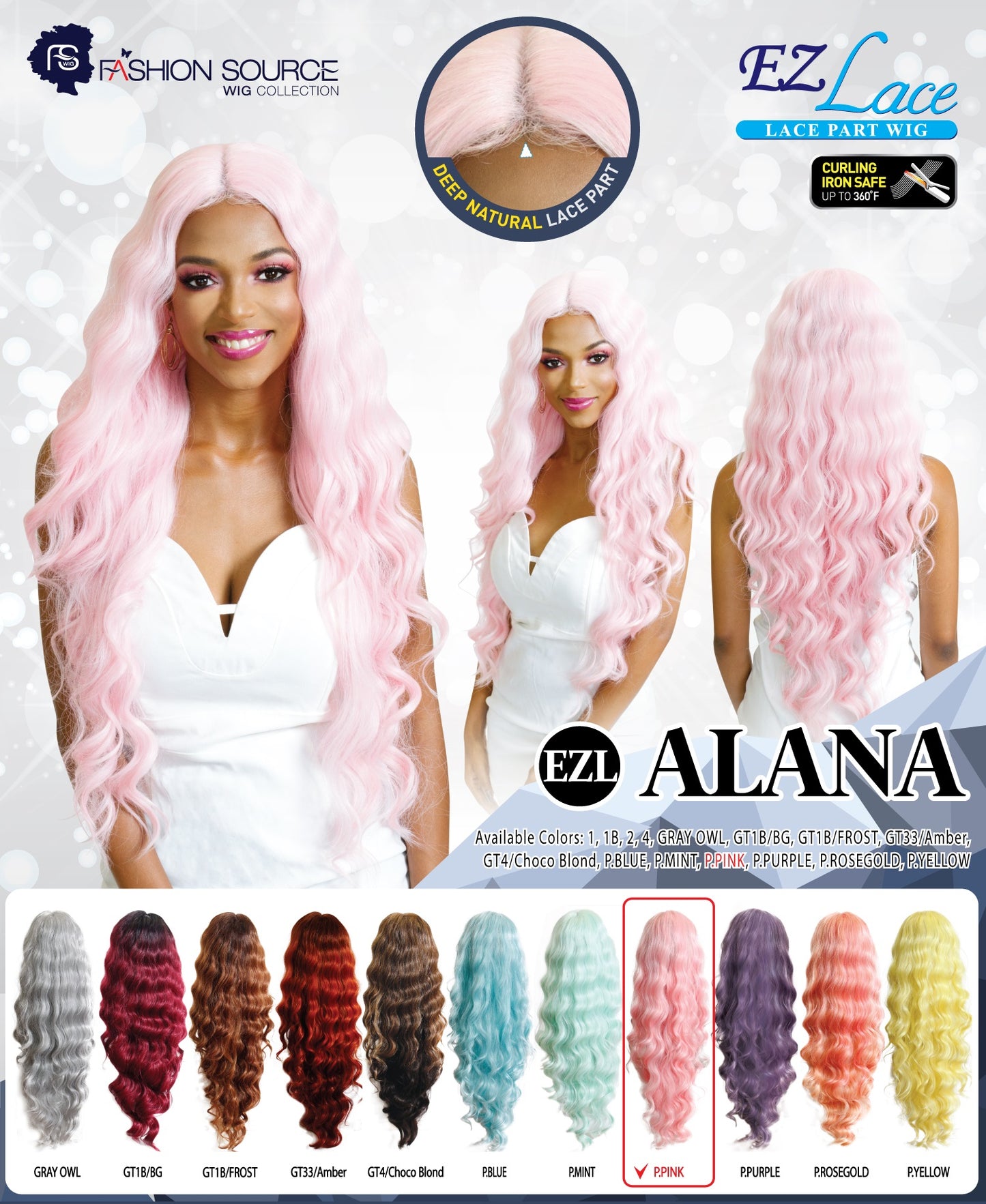 Fashion Source Lace wig EZL-ALANA