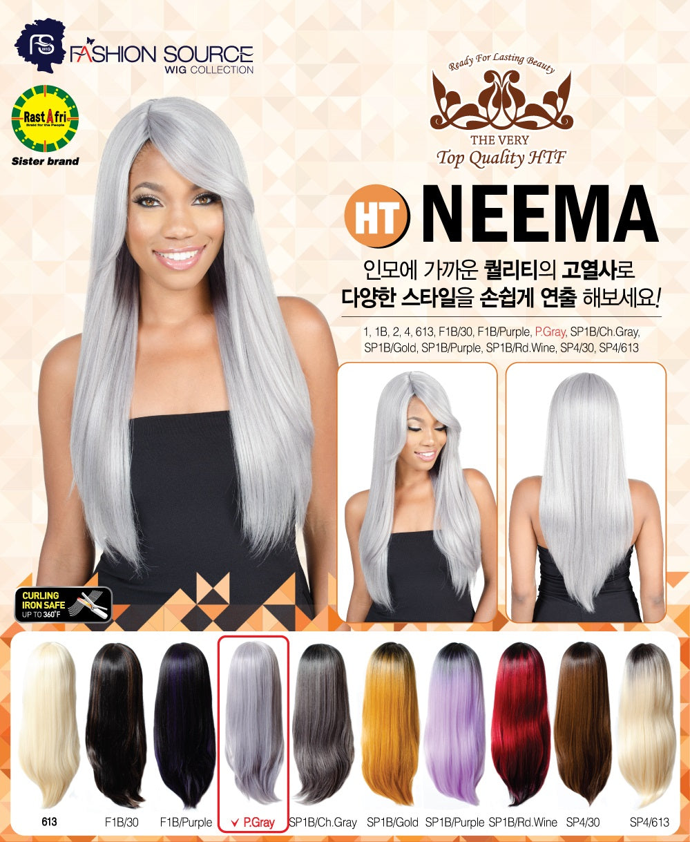 Fashion Source High Temperature Full wig HT-NEEMA