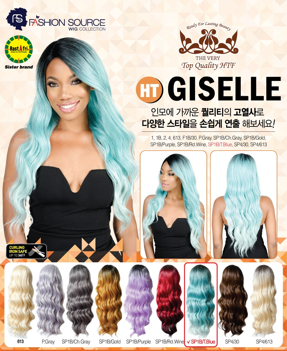 Fashion Source High Temperature Full wig HT-GISELLE