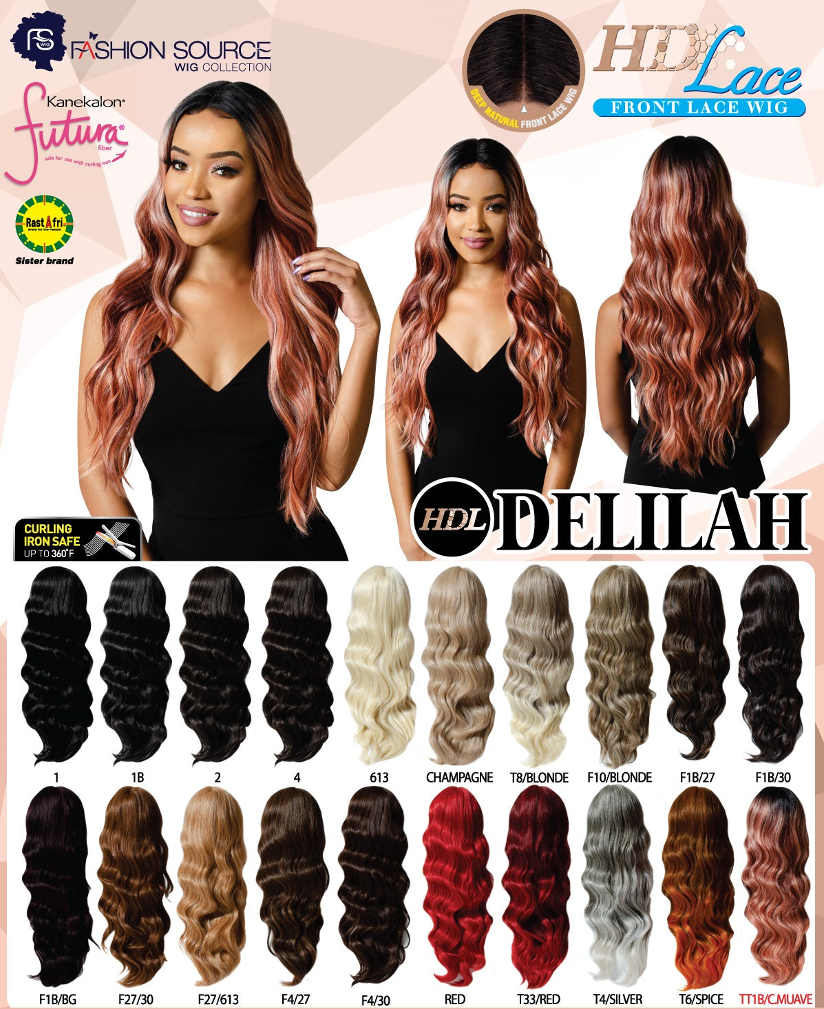 Fashion Source HD Lace wig HDL-DELILAH