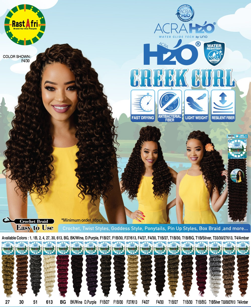 RastAfri H2O Creek Curl 18"