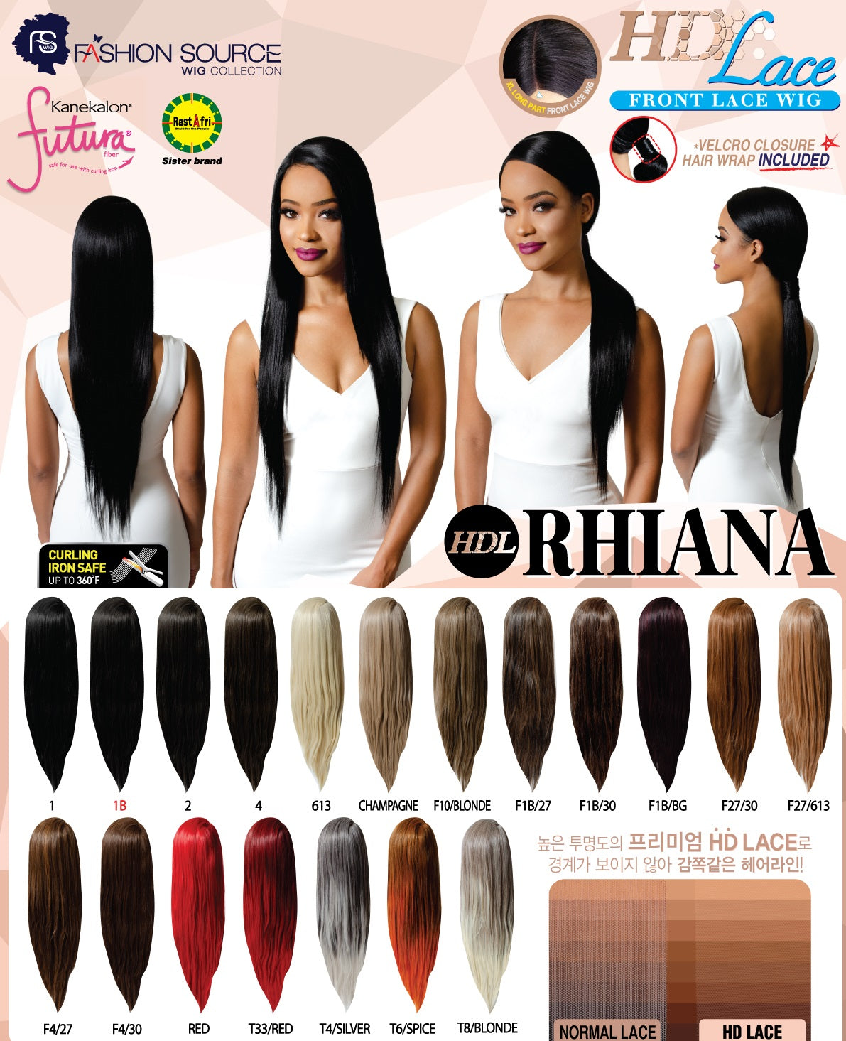 Fashion Source HD Lace wig HDL-RHIANA
