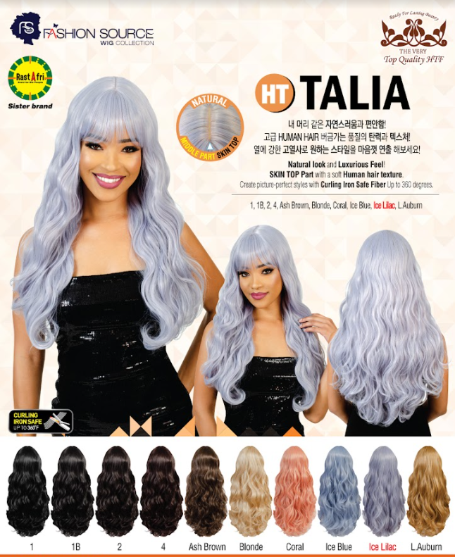 Fashion Source High Temperature Full wig HT-TALIA