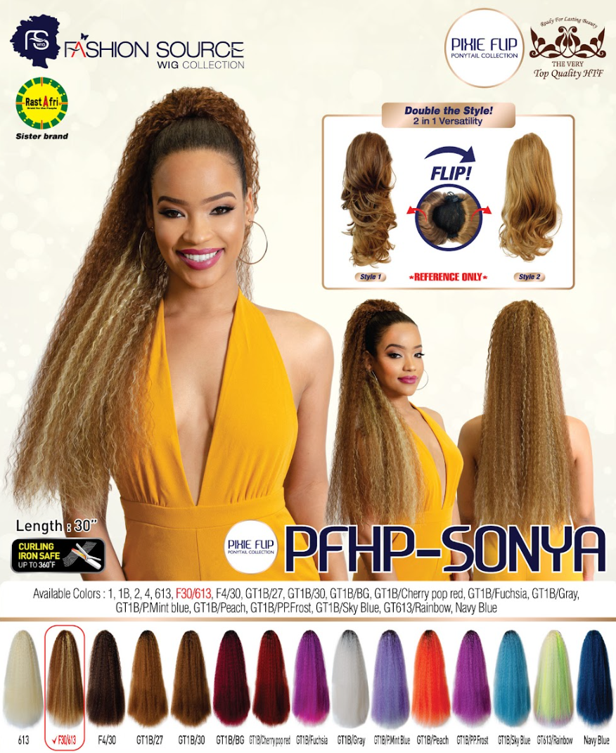 Fashion Source Drawsting Ponytail PFHP-SONYA