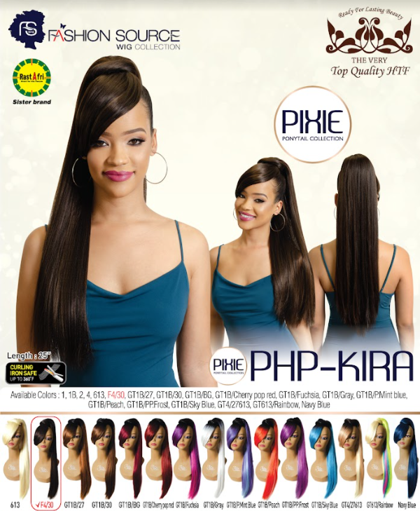 Fashion Source Drawsting Ponytail PHP-KIRA