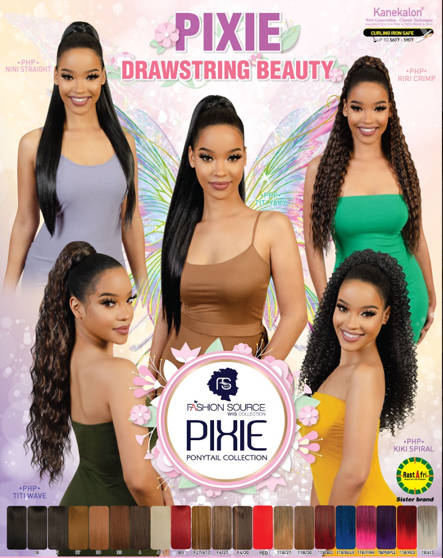 Fashion Source Drawsting Ponytail PHP-NINI STRAIGHT