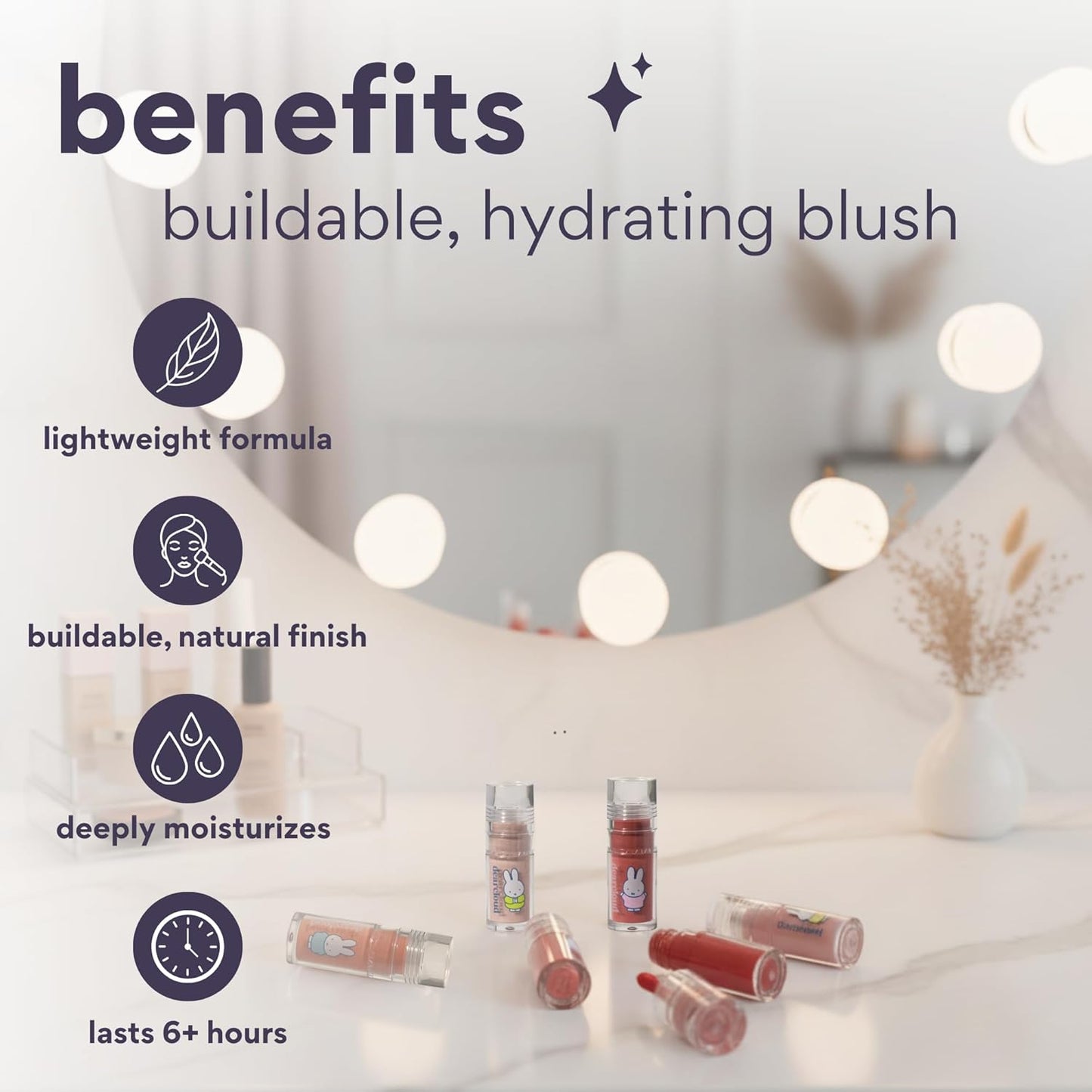 Dearcloud Miffy Gentle Crush Serum Blush