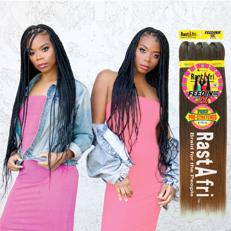 RastAfri FEED-IN PLUS BRAID 52" 3X Pre-Stretched