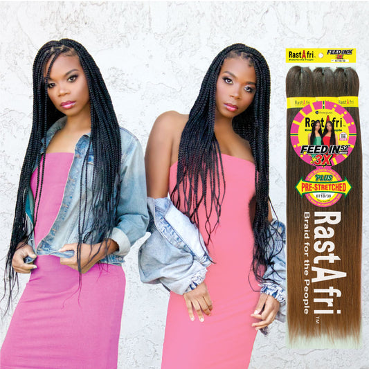 RastAfri FEED-IN PLUS BRAID 52" 3X Pre-Stretched