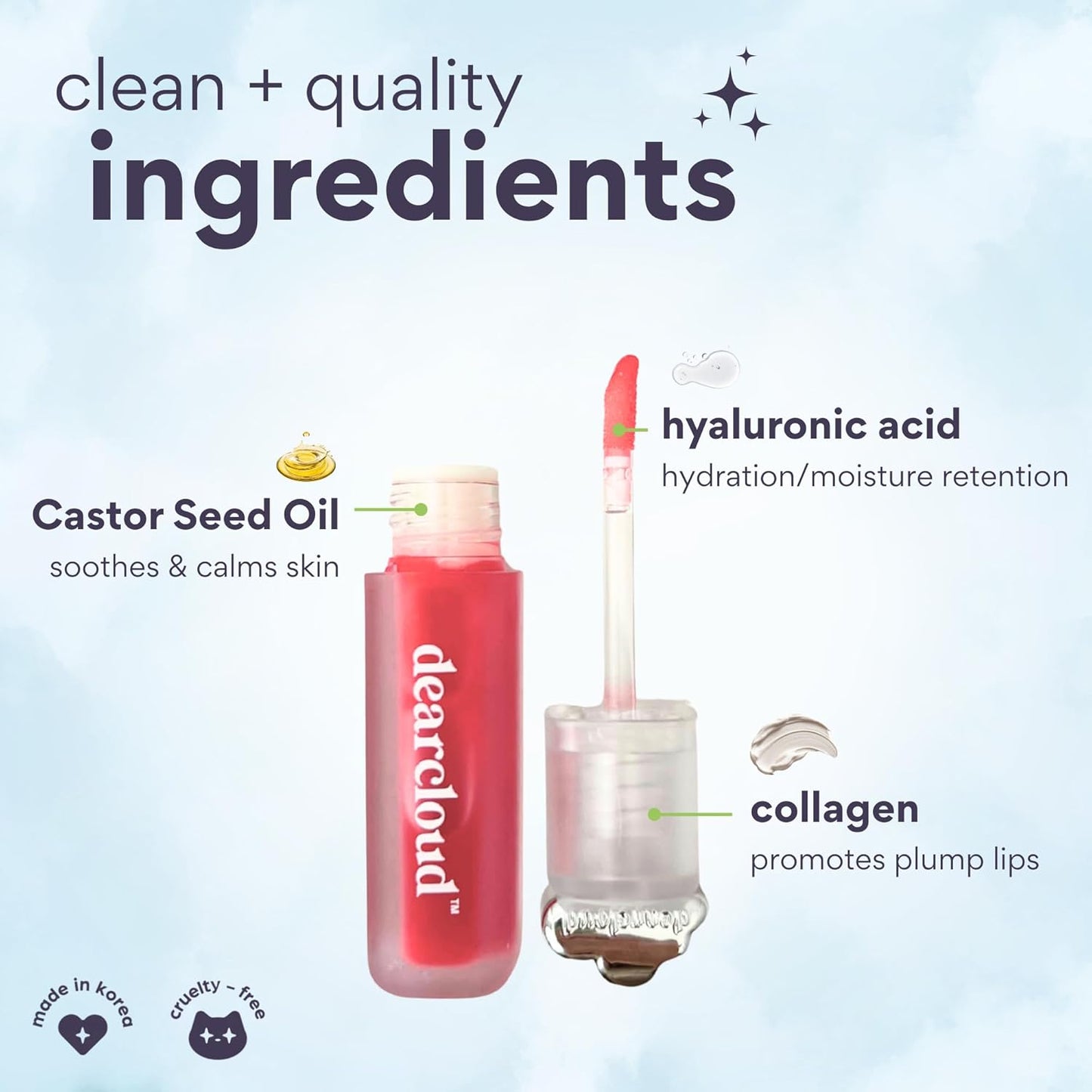 Dearcloud Jelly Wave Lush Lip Oil