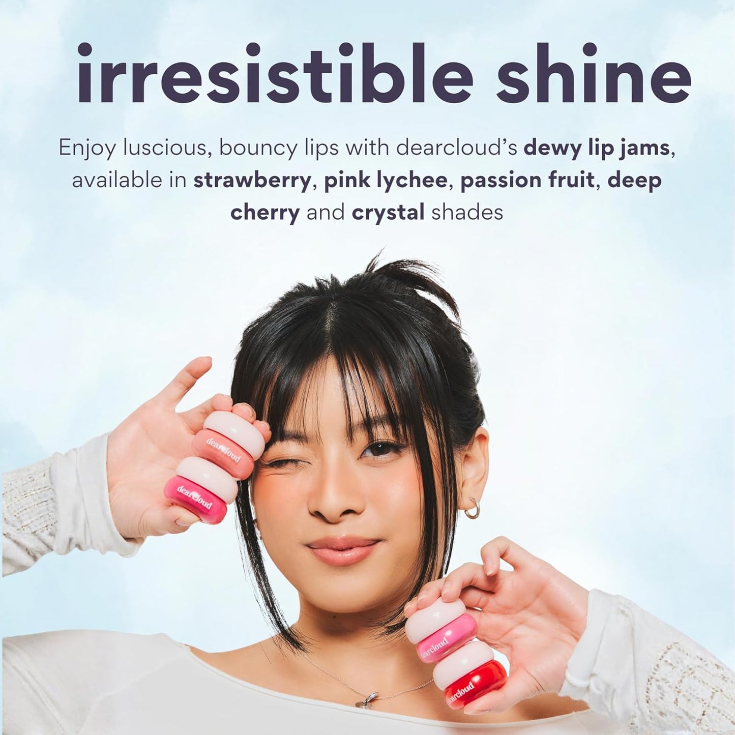 Dearcloud Dewy Lip Jam – Hydrating Lip Balm & Gloss with Vitamin E