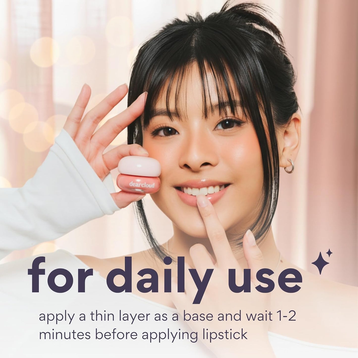 Dearcloud Dewy Lip Jam – Hydrating Lip Balm & Gloss with Vitamin E