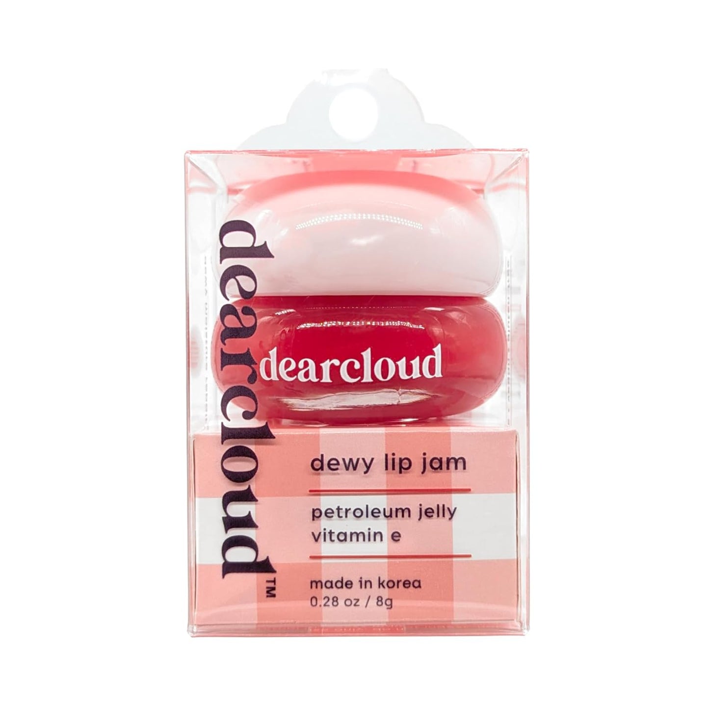 Dearcloud Dewy Lip Jam – Hydrating Lip Balm & Gloss with Vitamin E