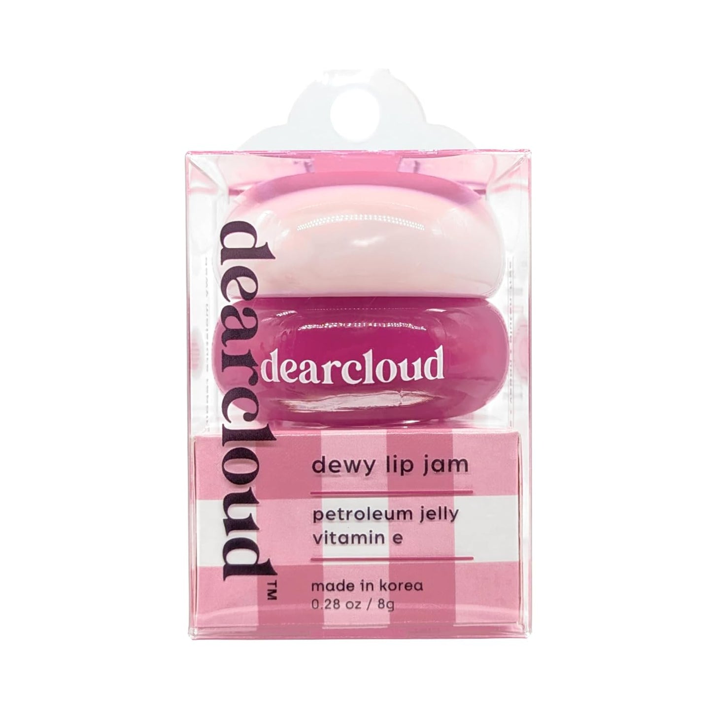 Dearcloud Dewy Lip Jam – Hydrating Lip Balm & Gloss with Vitamin E