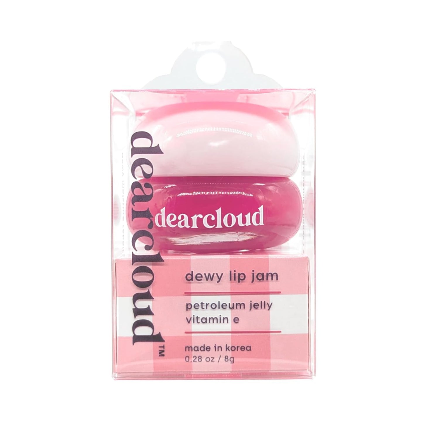 Dearcloud Dewy Lip Jam – Hydrating Lip Balm & Gloss with Vitamin E